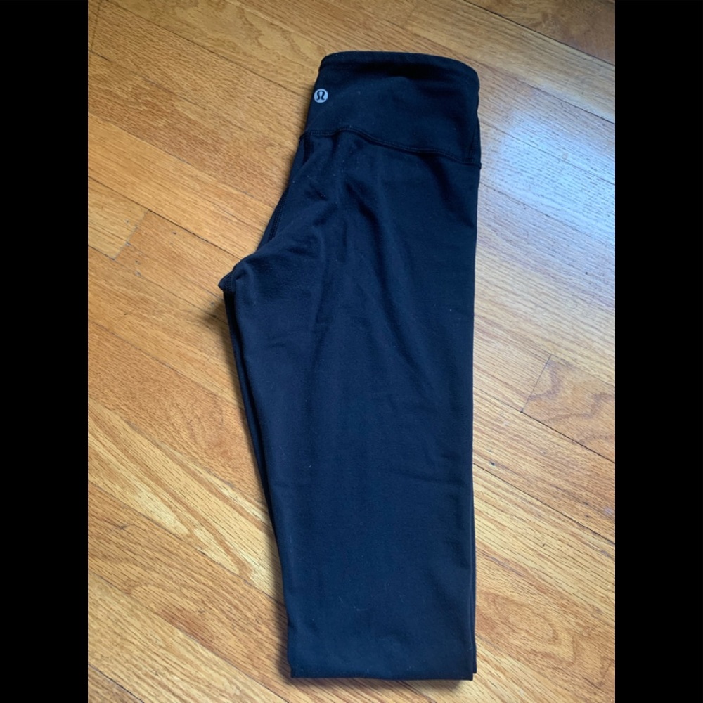 Lululemon Leggings Size 4 Black